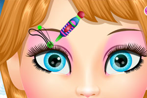 安娜的面部彩绘