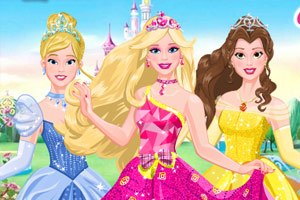 芭比迪士尼公主