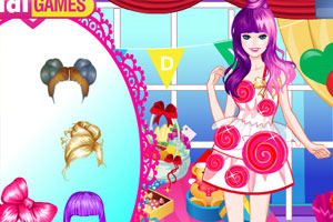 糖果女孩的派对