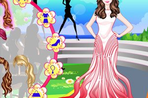 女孩的春季美裙