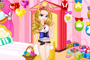 艾莎的复活节装扮