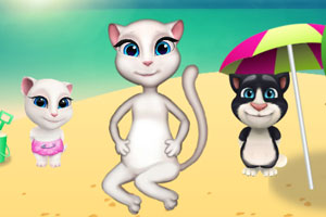 和安吉拉一家去野餐