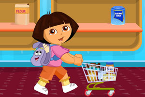 朵拉制作小蛋糕