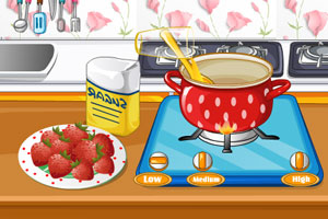 草莓芝士甜甜圈