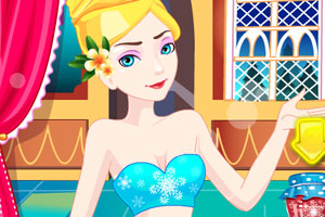 艾尔莎参加皇家舞会