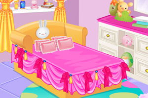 芭比可爱的卧室