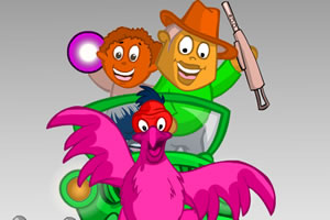 感恩节主题填色