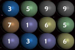 数字小球消消看