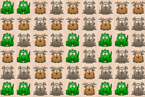 可爱小怪消消看