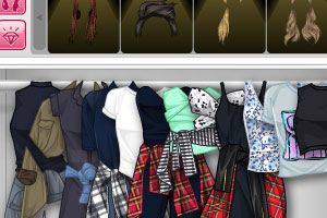 女孩的美丽春装