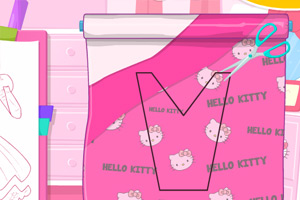 设计凯蒂猫礼服裙