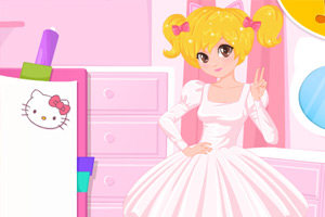 设计凯蒂猫礼服裙