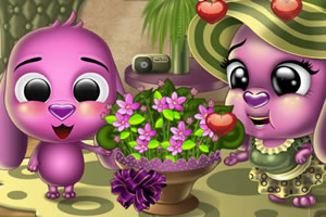 托托送花给妈妈