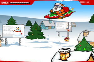 圣诞老人投礼品