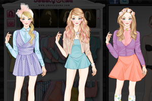 漂亮的浅色系服饰