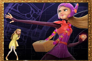 超能陆战队拼图