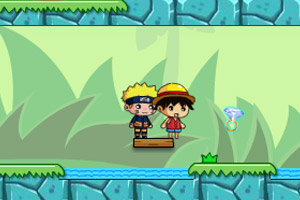 路飞鸣人救公主