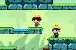 路飞鸣人救公主