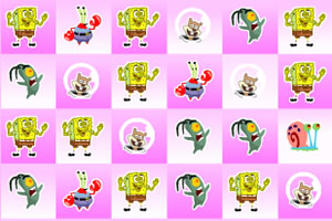 可爱海绵宝宝对对碰