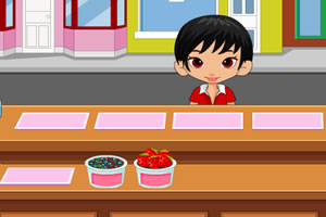 纸杯冰淇淋商店