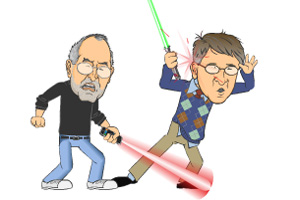 盖兹大战乔布斯