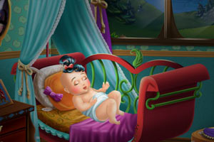 白雪公主喂养宝贝