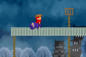 红衣忍者救公主