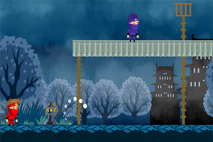 红衣忍者救公主