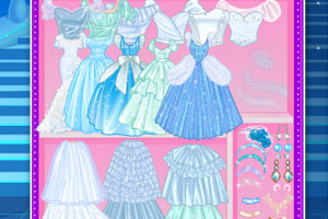 美丽的灰姑娘装扮