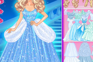 美丽的灰姑娘装扮