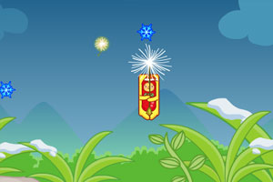 饼干仔蒲公英飞行