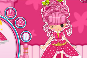 可爱女孩的小脚鞋