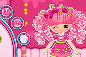 可爱女孩的小脚鞋