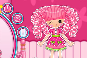 可爱女孩的小脚鞋