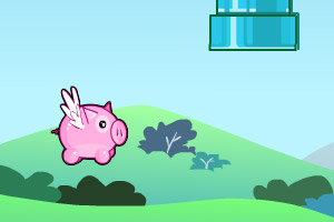 飞扬的小猪存钱罐