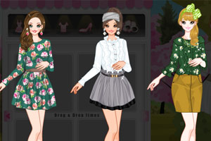 春天漂亮的裙子