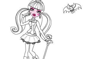 怪物高中记忆涂色