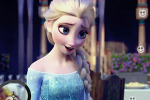 隐藏的冰雪笑脸