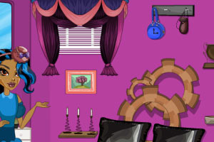 怪物高凌乱的卧室