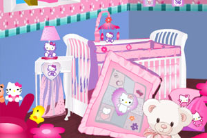 玫瑰宝宝装扮卧室