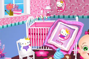 玫瑰宝宝装扮卧室