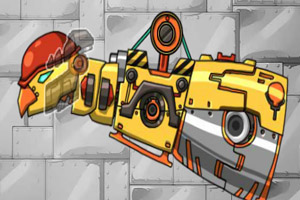 组装机械盔头龙