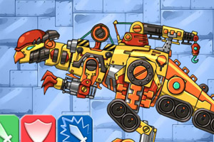 组装机械盔头龙