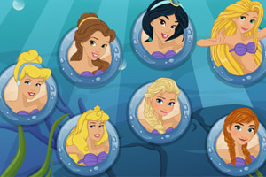 迪士尼人鱼公主