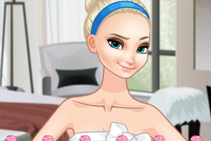 新娘艾莎伴娘安娜