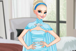 新娘艾莎伴娘安娜