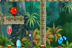 冰娃火娃01森林能量选关版