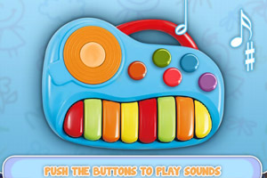 安娜宝贝偷偷玩玩具