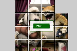 有趣的动物拼图