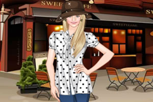 时尚波尔卡圆点